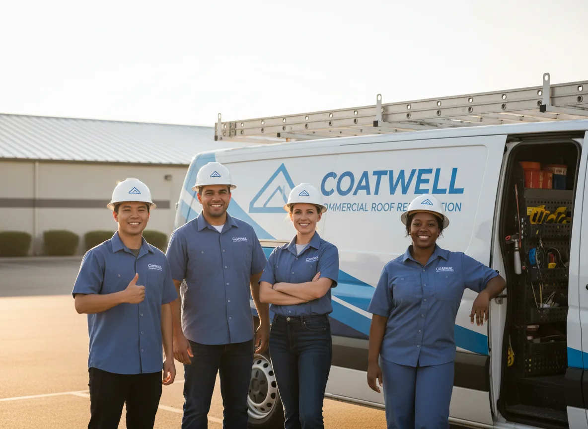 Commercial roof coating company in Tranquillity, CA